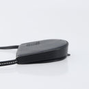 LOEWE Neck Coin Pouch Leather Black Auth 198798A-4