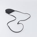 LOEWE Neck Coin Pouch Leather Black Auth 198798A-7