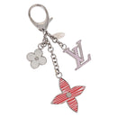 LOUIS VUITTON Bijou Sac Fleur de Epi BB Key Holder metal M64536 LV Auth 198804M-1