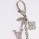 LOUIS VUITTON Bijou Sac Fleur de Epi BB Key Holder metal M64536 LV Auth 198804M-9