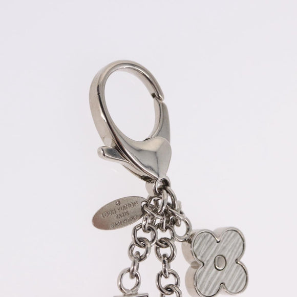 LOUIS VUITTON Bijou Sac Fleur de Epi BB Key Holder metal M64536 LV Auth 198804M