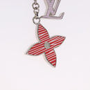 LOUIS VUITTON Bijou Sac Fleur de Epi BB Key Holder metal M64536 LV Auth 198804M-3
