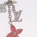 LOUIS VUITTON Bijou Sac Fleur de Epi BB Key Holder metal M64536 LV Auth 198804M-4