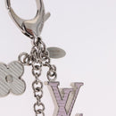 LOUIS VUITTON Bijou Sac Fleur de Epi BB Key Holder metal M64536 LV Auth 198804M-6