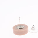 CHANEL Pierce Plastic Pink CC Auth 198812A-11