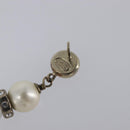 CHANEL Pierce Metal Silver CC Auth 198814A-17