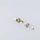 CHANEL Pierce Metal Silver CC Auth 198814A-5