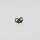 CHANEL Pierce Metal Silver CC Auth 198817-12