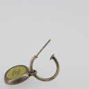 CHANEL Pierce Metal Silver CC Auth 198817-7
