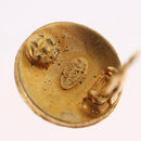 CHANEL Earring Metal Gold Tone CC Auth 198822V-10