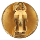 CHANEL Earring Metal Gold Tone CC Auth 198822V-3