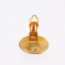 CHANEL Earring Metal Gold Tone CC Auth 198822V-6