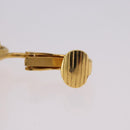 CHANEL Earring Metal Gold Tone CC Auth 198823V-11