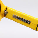 CHANEL COCO Mark Sunglasses Plastic Yellow Silver CC Auth 198826A-11