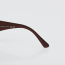 CHANEL Camelia Sunglasses Plastic Brown CC Auth 198827-10