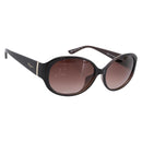 Salvatore Ferragamo Sunglasses Plastic Brown Gold Auth 198828A-1
