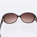 Salvatore Ferragamo Sunglasses Plastic Brown Gold Auth 198828A-10
