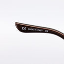 Salvatore Ferragamo Sunglasses Plastic Brown Gold Auth 198828A-12
