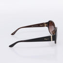 Salvatore Ferragamo Sunglasses Plastic Brown Gold Auth 198828A-4