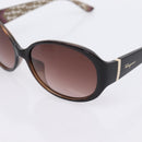 Salvatore Ferragamo Sunglasses Plastic Brown Gold Auth 198828A-9
