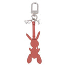 LOUIS VUITTON Rabbit Bag Charm metal Jeff Queens Collaboration Pink Auth 198830M-13
