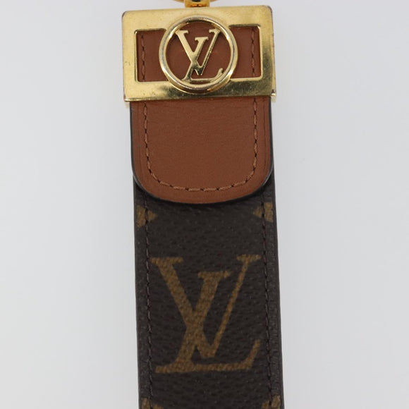 LOUIS VUITTON Porte Cles Dragonne Dauphine Key Holder M69000 LV Auth 198831