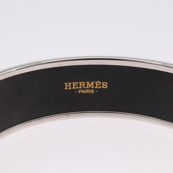 HERMES Emilel GM Bracelet metal Red Auth 198833M