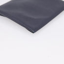 HERMES Bastia Coin Purse Leather Navy Auth 198834V-11