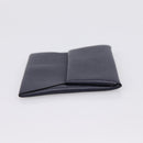 HERMES Bastia Coin Purse Leather Navy Auth 198834V-5