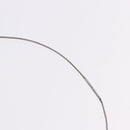 HERMES Cube Ash Necklace metal Silver Auth 198835-13