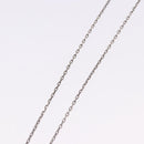 HERMES Eileen Necklace metal Silver Auth 198836V-14
