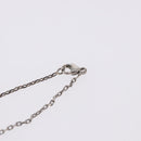 HERMES Eileen Necklace metal Silver Auth 198836V-10