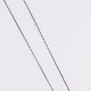 HERMES Eileen Necklace metal Silver Auth 198836V-6