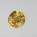CHANEL Earring Metal Gold Tone CC Auth 198842V-5