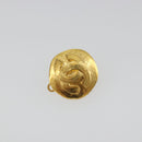 CHANEL Earring Metal Gold Tone CC Auth 198842V-6