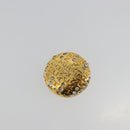 CHANEL Earring Metal Gold Tone CC Auth 198843-7
