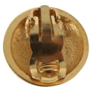 CHANEL Earring metal Gold Tone CC Auth 198844V-8