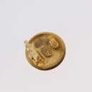 CHANEL Earring metal Gold Tone CC Auth 198844V-9