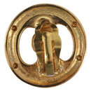 CHANEL Pearl Earring metal Gold Tone CC Auth 198846-5