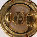 CHANEL Pearl Earring metal Gold Tone CC Auth 198846-7