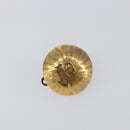 CHANEL Earring Metal Gold Tone CC Auth 198848V-6