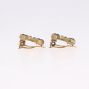 CHANEL Earring metal Gold Tone CC Auth 198849V-13