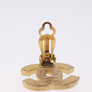 CHANEL Earring metal Gold Tone CC Auth 198849V-6