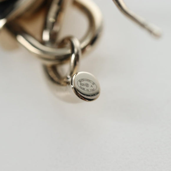 CHANEL Push Lock Coco Earring metal Gold Tone CC Auth 198851M