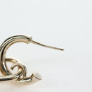 CHANEL Push Lock Coco Earring metal Gold Tone CC Auth 198851M-15