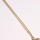 CHANEL COCO Mark Necklace metal Gold Tone CC Auth 198855V-4