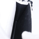 CHANEL chanel 19 Chain Wallet Lamb Skin White Silver CC Auth 198864M-20