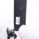 CHANEL chanel 19 Chain Wallet Lamb Skin White Silver CC Auth 198864M-22