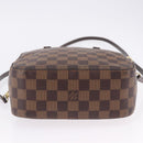 LOUIS VUITTON Damier Ebene Spontini Hand Bag SPO 2way M47500 LV Auth 198866A-5