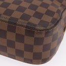 LOUIS VUITTON Damier Ebene Spontini Hand Bag SPO 2way M47500 LV Auth 198866A-17